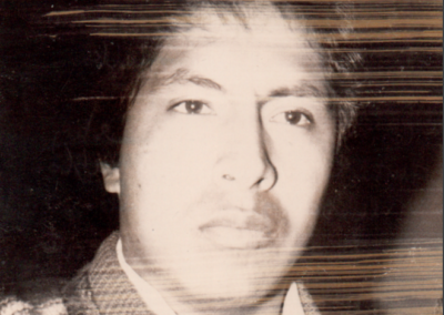Retrato de Danilo Quezada en exilio